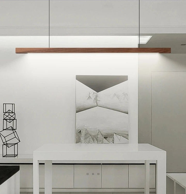 Solid Wood Pendant Light