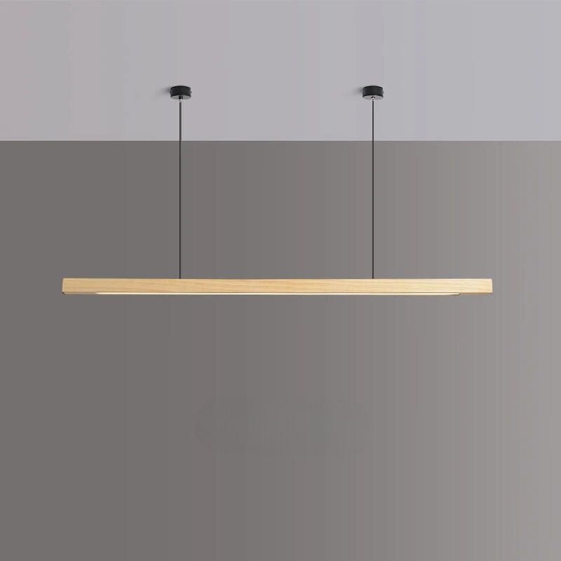 Solid Wood Pendant Light