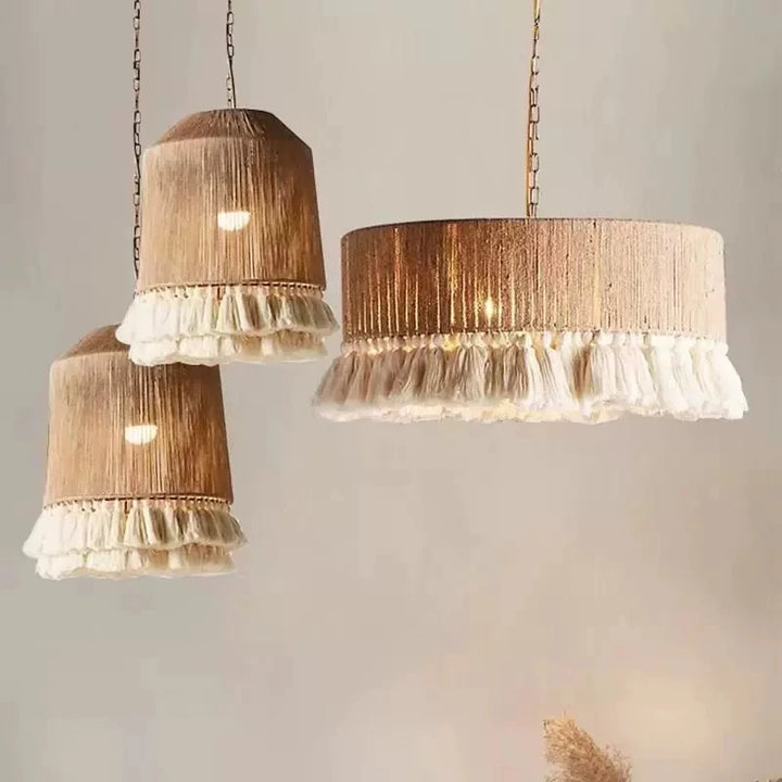 Chinese Tassel Hanging Lamp
