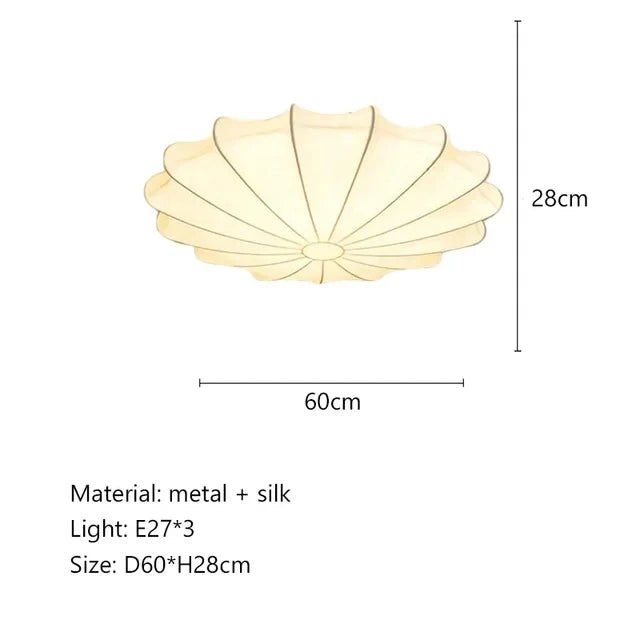 Nordic Silk LED Ceiling Light