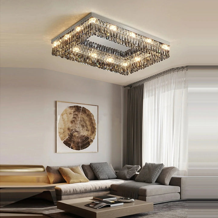 Modern LED Crystal Ceiling Light