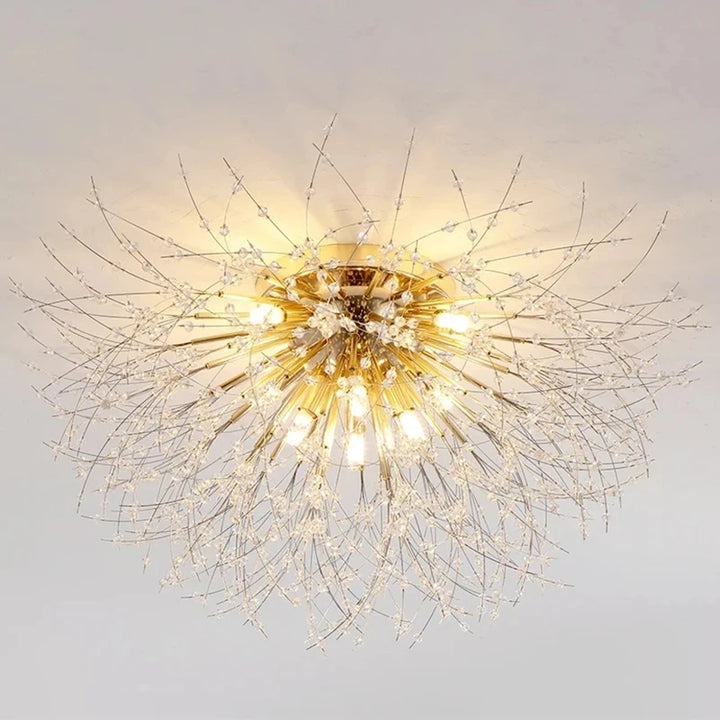 Nordic Dandelion Crystal Chandelier