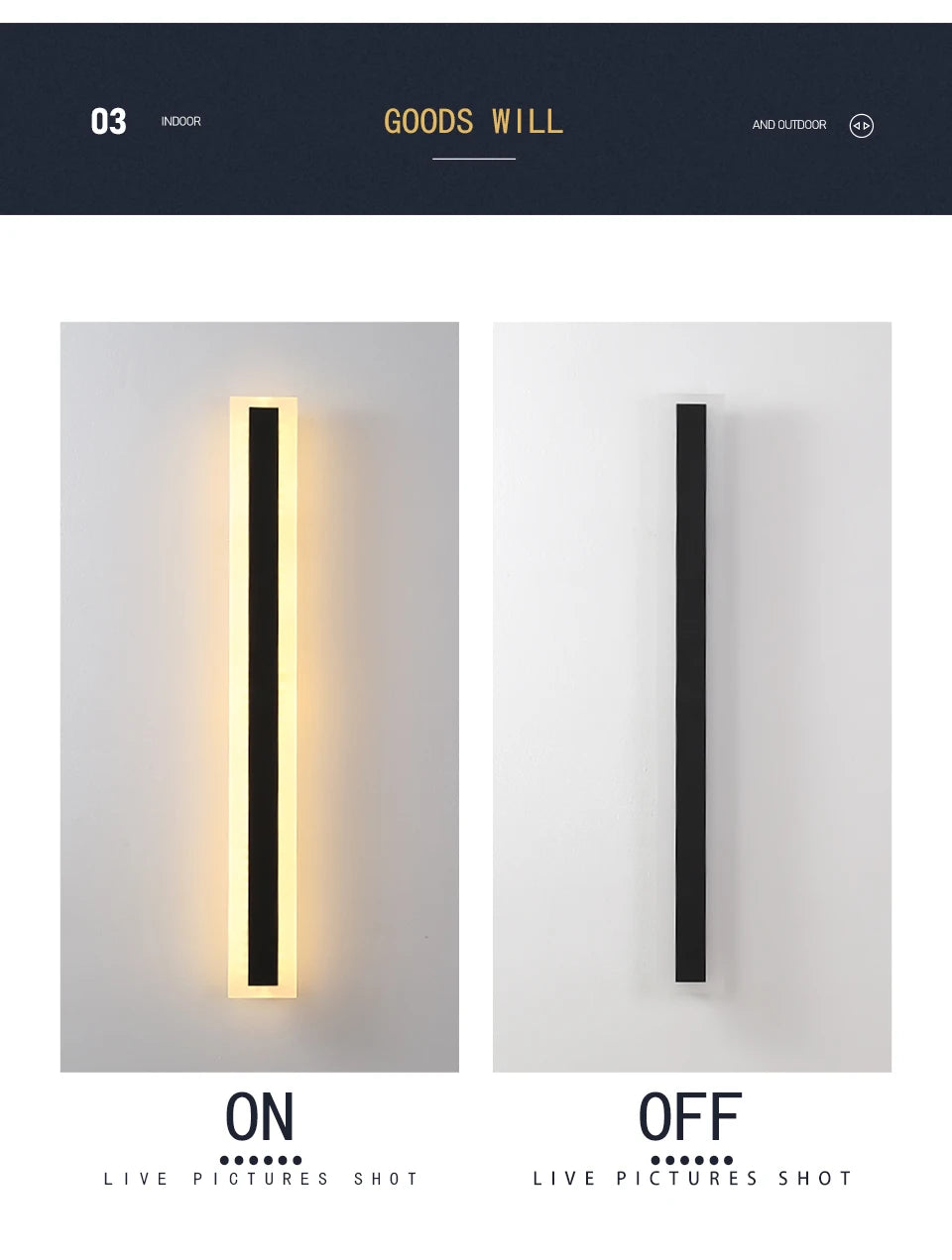 Waterproof LED Wall Lamp