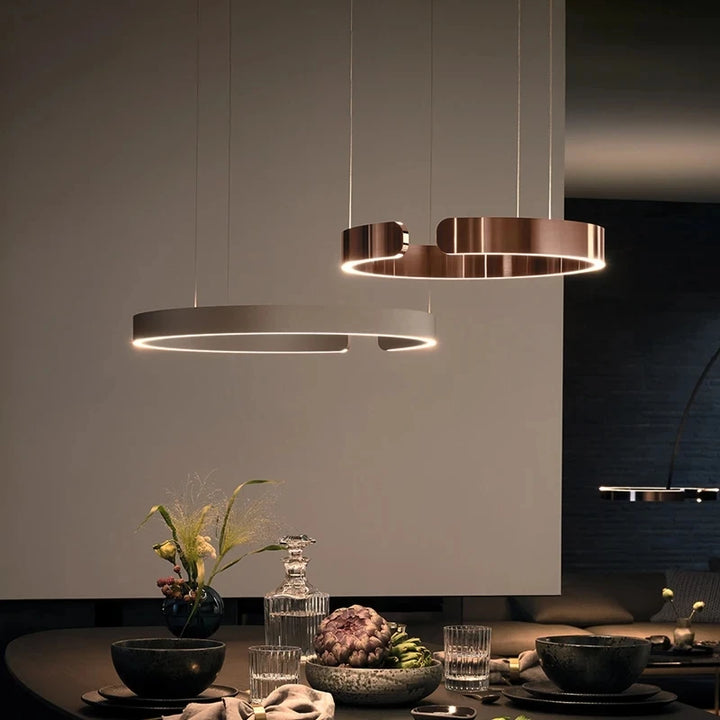 Modern Round Ring LED Chandelier