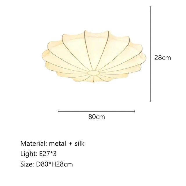 Nordic Silk LED Ceiling Light