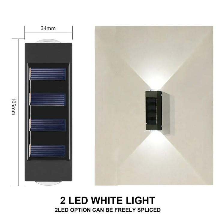 Solar Waterproof Wall Lamp