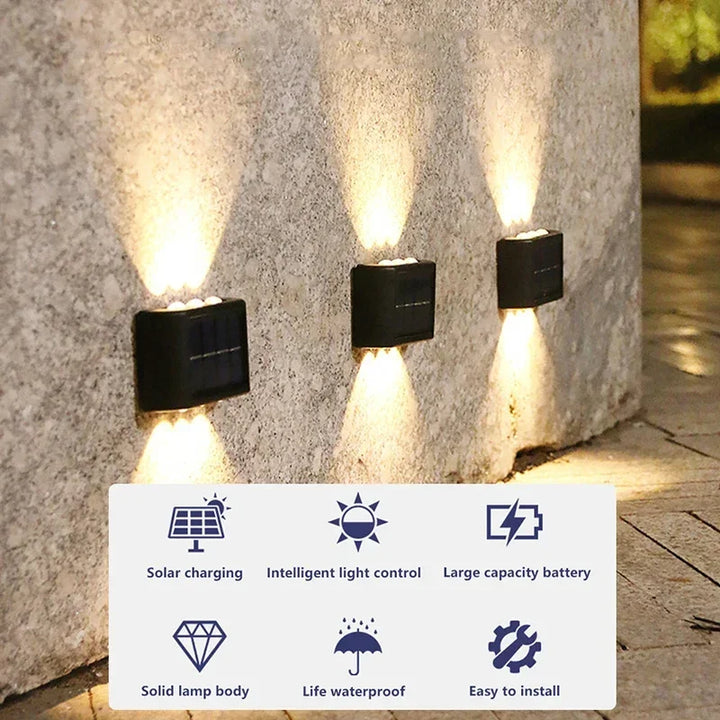 Solar Waterproof Wall Lamp