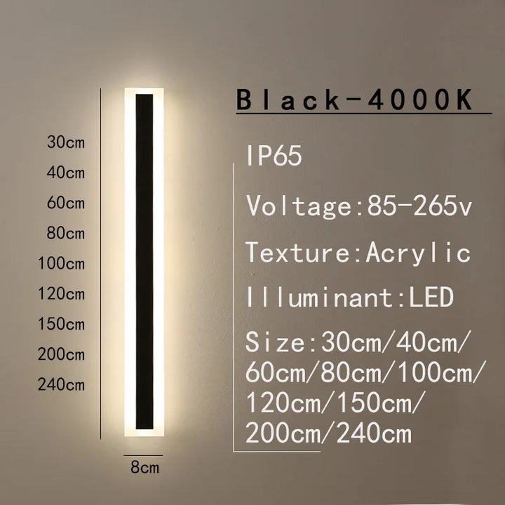 Waterproof LED Wall Lamp