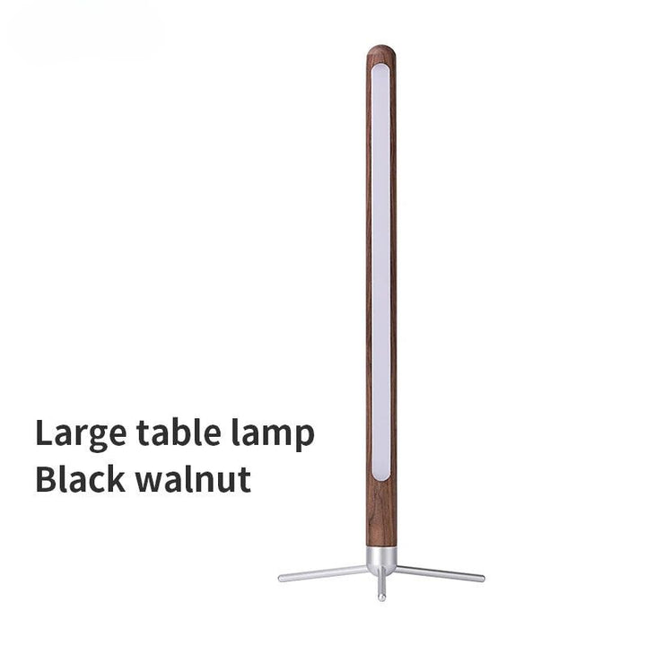 black walnut table lamp large