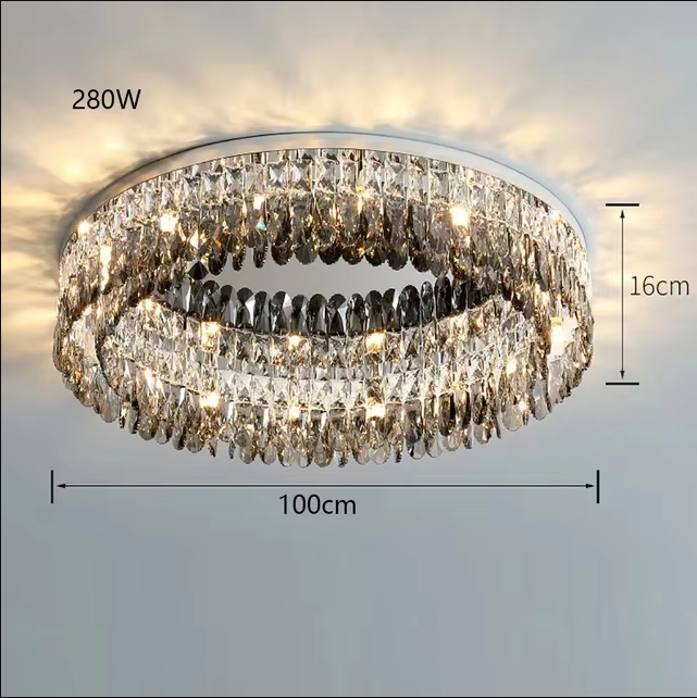 Modern LED Crystal Ceiling Light