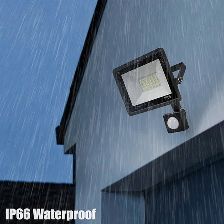 LED Floodlight With Motion Sensor