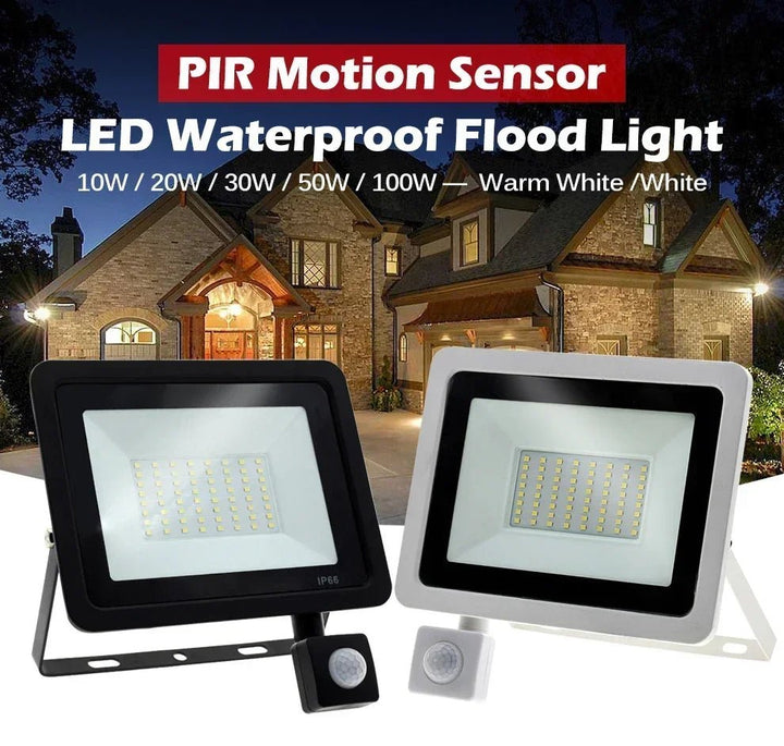 LED Floodlight With Motion Sensor