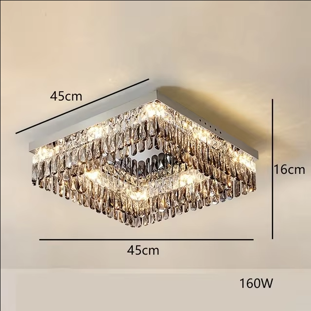 Modern LED Crystal Ceiling Light