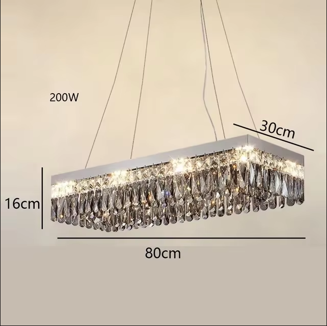 Modern LED Crystal Ceiling Light