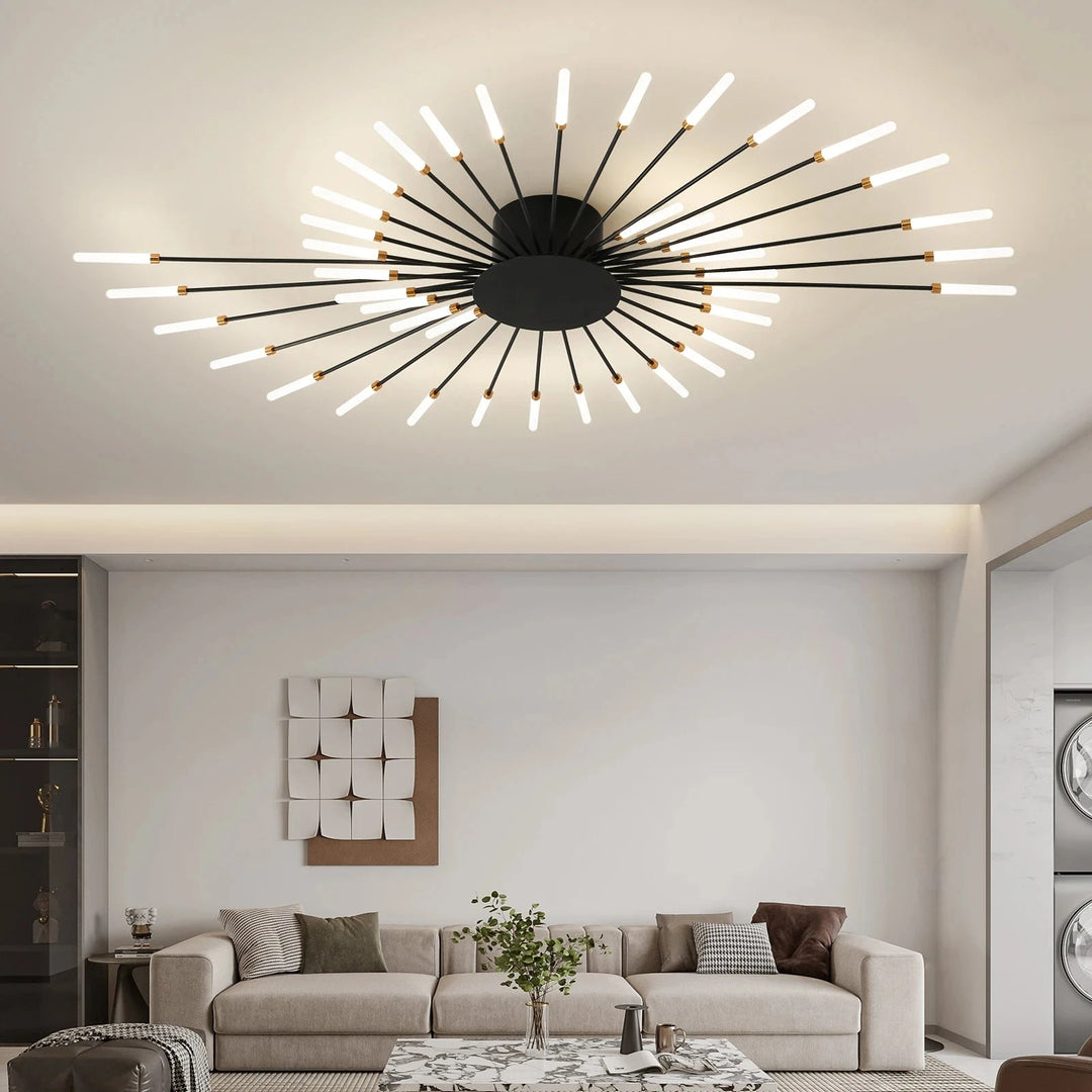 Modern Fireworks LED Chandelier