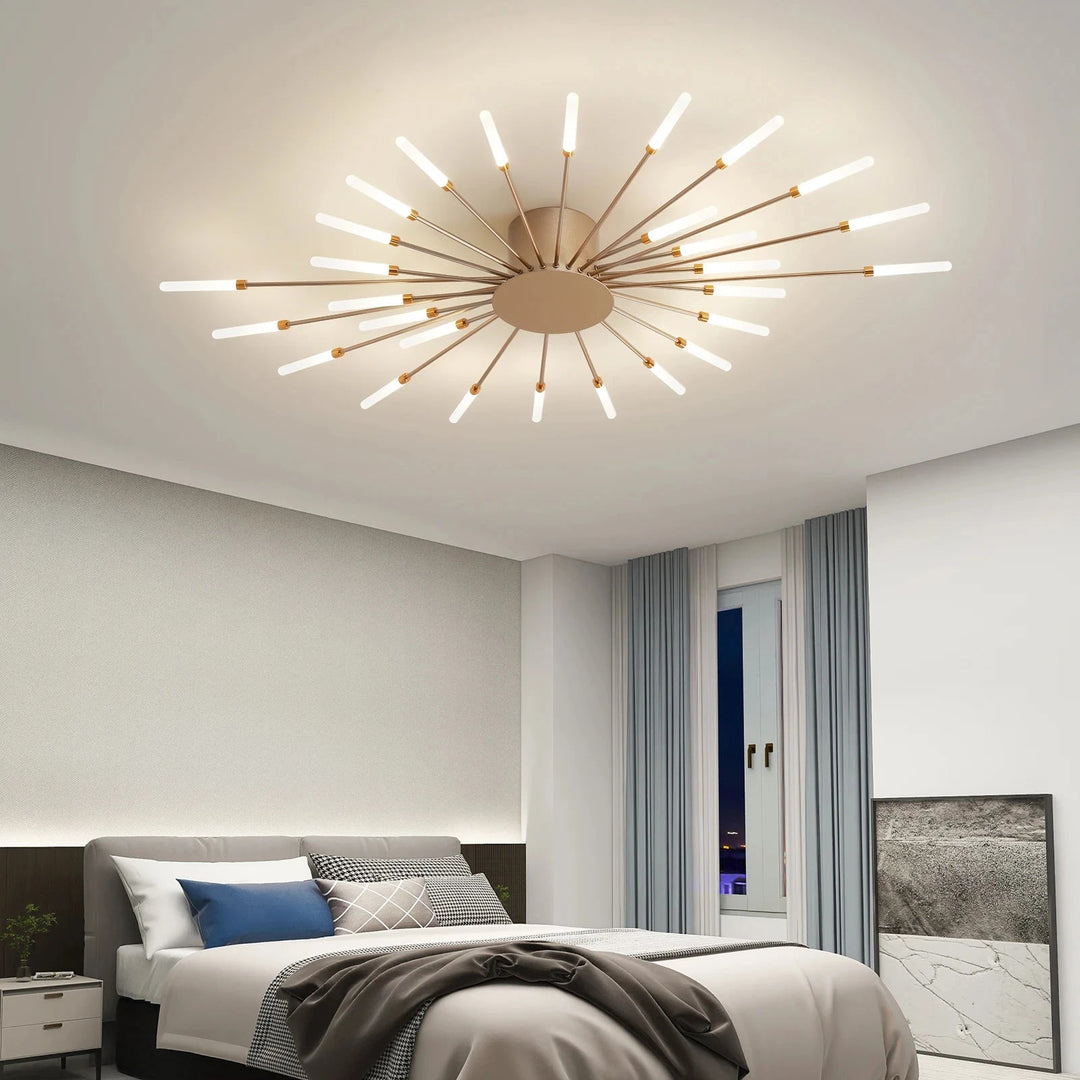 Modern Fireworks LED Chandelier