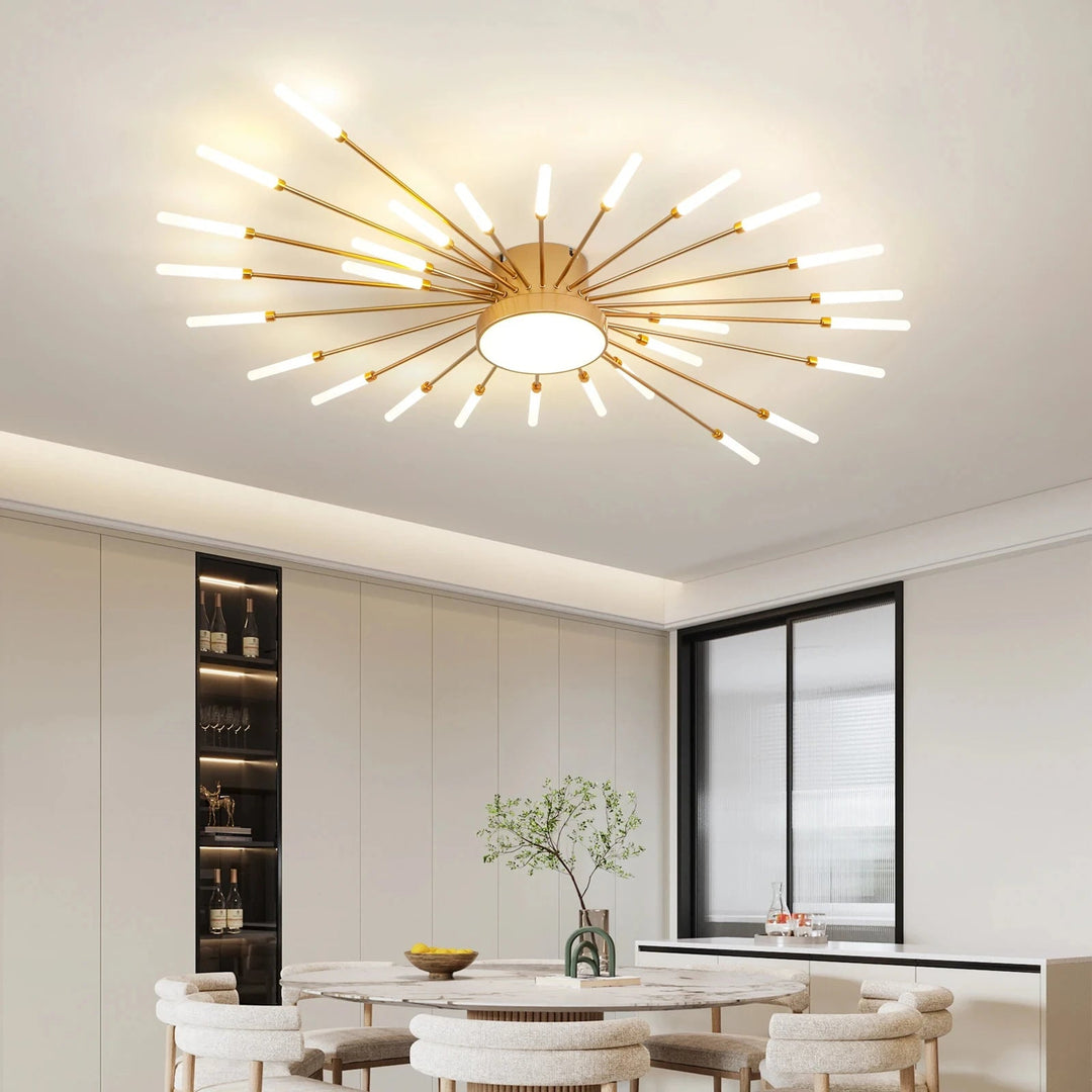 Modern Fireworks LED Chandelier