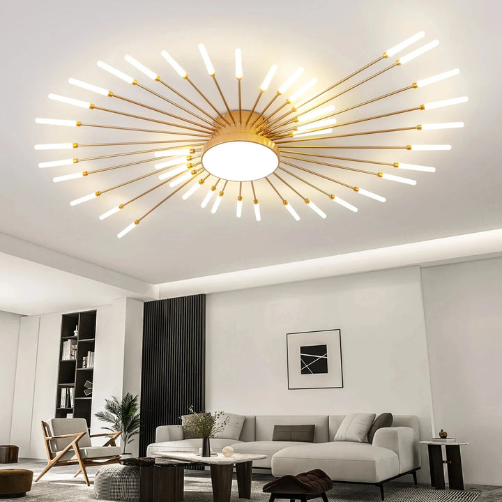 Modern Fireworks LED Chandelier