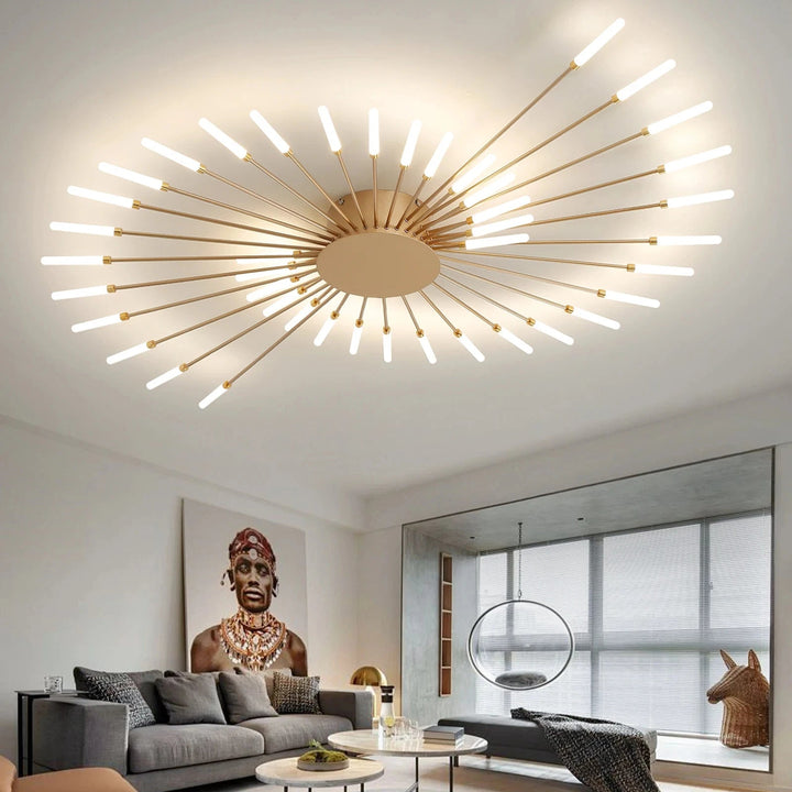 Modern Fireworks LED Chandelier