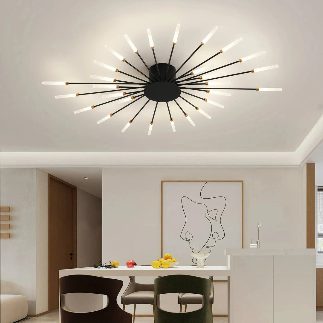 Modern Fireworks LED Chandelier