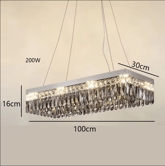 Modern LED Crystal Ceiling Light