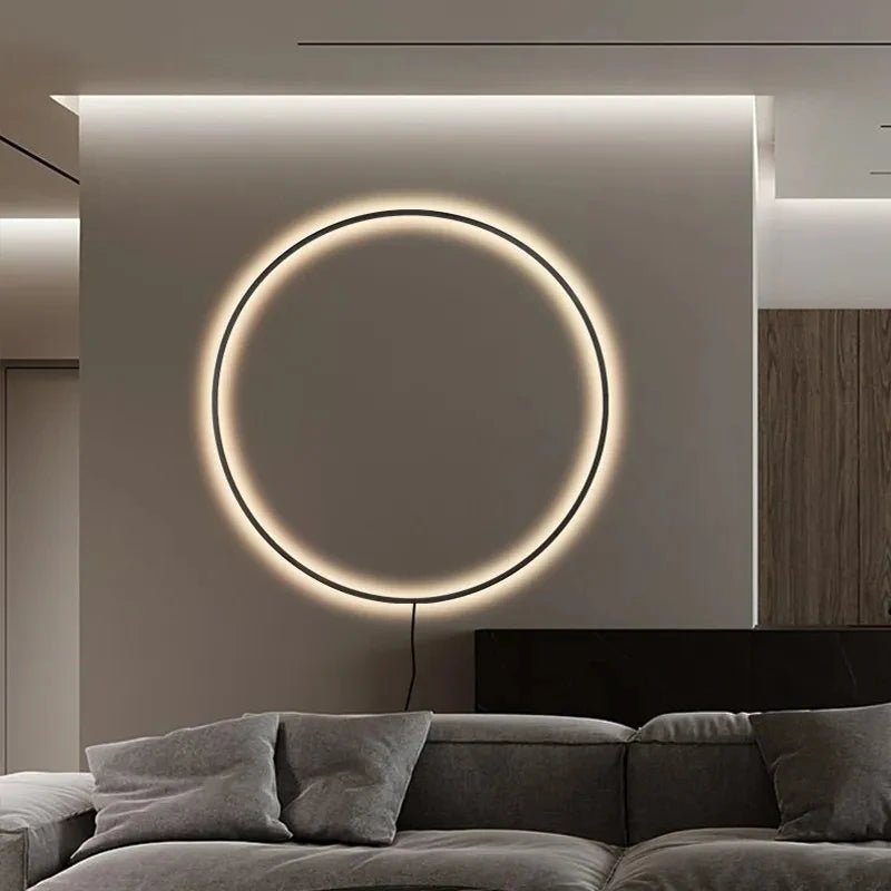 Modern Minimalist Ring Wall Lamp