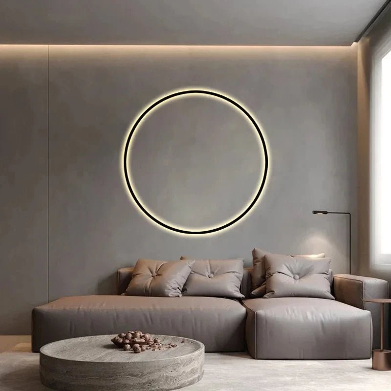 Modern Minimalist Ring Wall Lamp