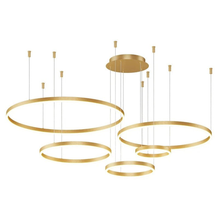 Modern Round Ring LED Chandelier