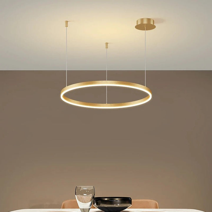 Modern Round Ring LED Chandelier