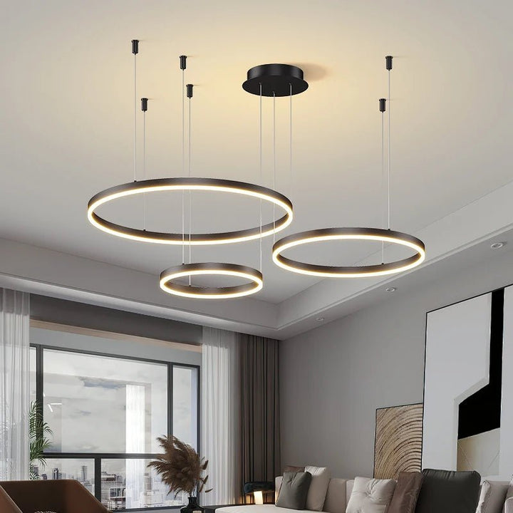 Modern Round Ring LED Chandelier