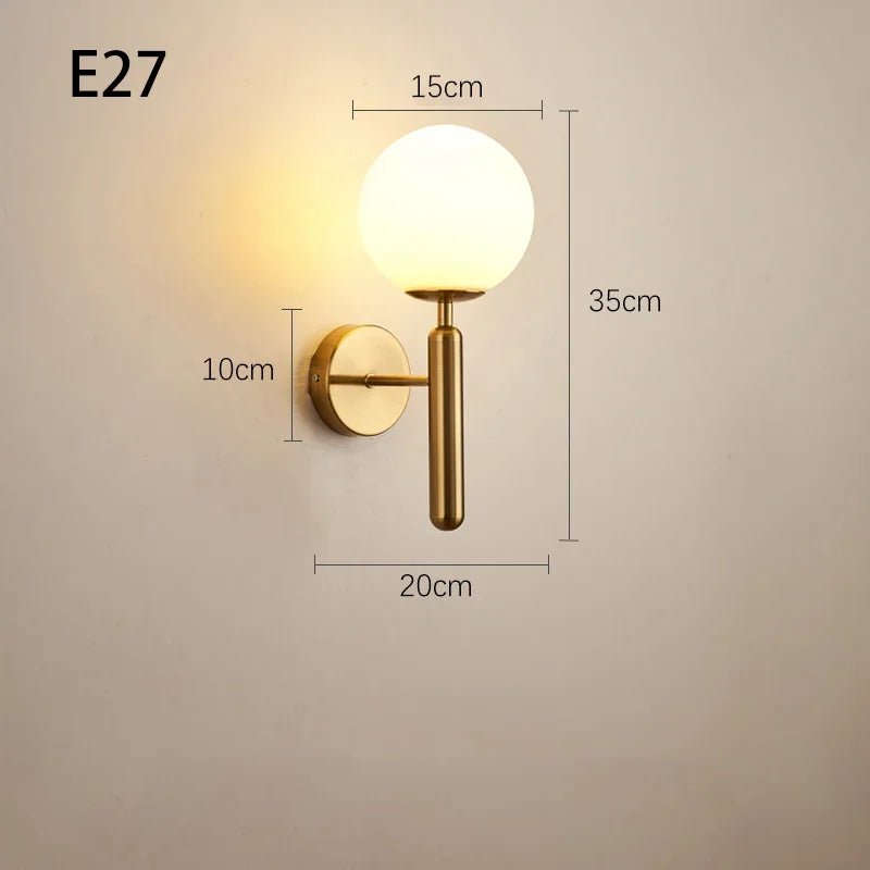 Modern Wall Sconce Globe