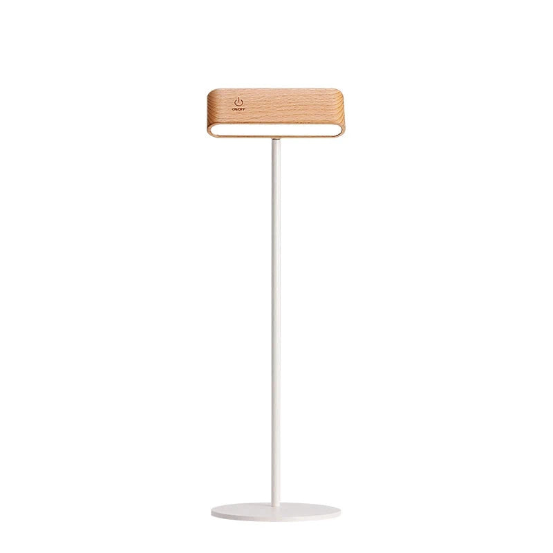 multi purpose table lamp beech