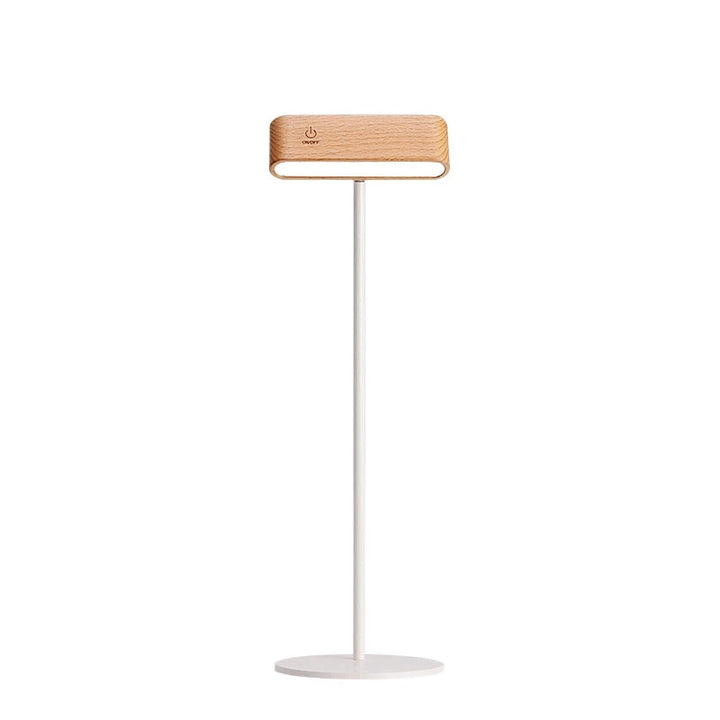 multi purpose table lamp beech