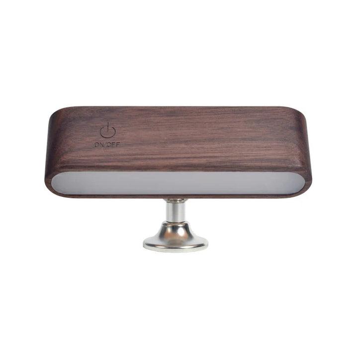 multi purpose table lamp beside lamp walnut