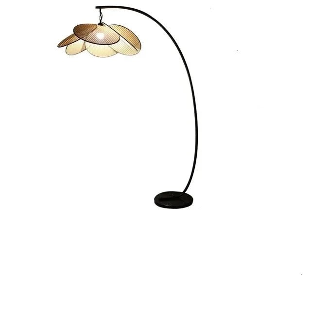 Nordic Simple Rattan Floor Lamp