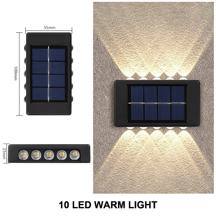 Solar Waterproof Wall Lamp