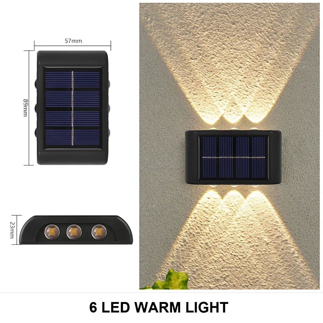 Solar Waterproof Wall Lamp