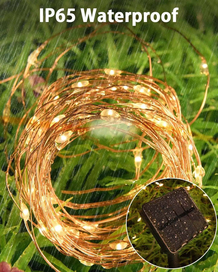 Waterproof Solar Fairy Lights